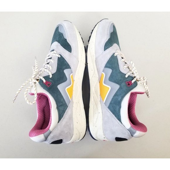 Karhu for Anthropologie Aria Sneakers Green Gray Size 8 41.5 - Picture 3 of 5